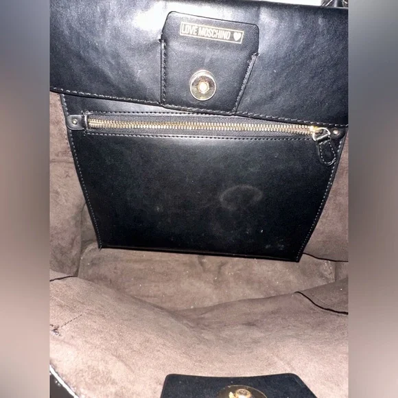 Love Moschino Vintage Leather Bag